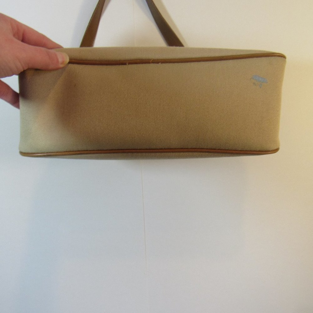 Fossil Minimalist Canvas Sholder Bag Double Handl… - image 4